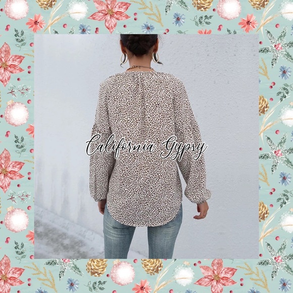 Leopard Print Blouse - Picture 4 of 5